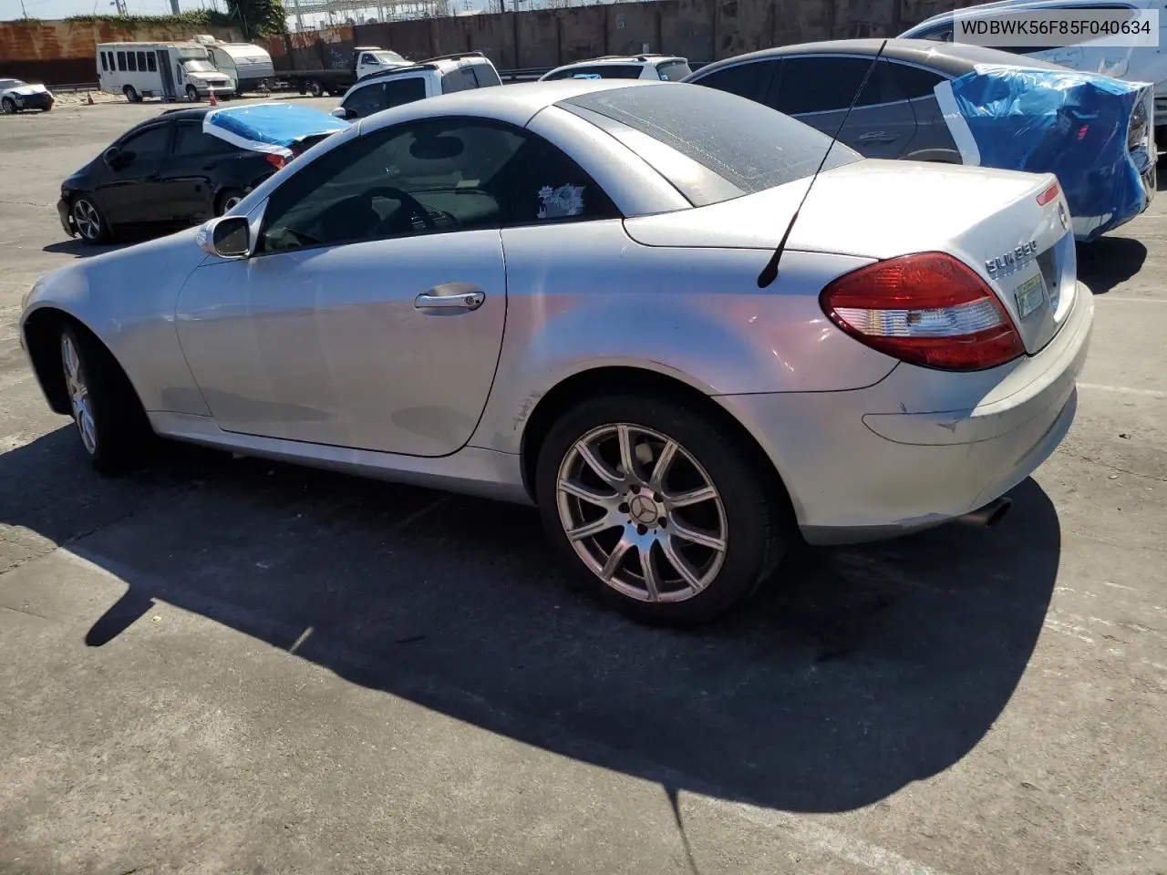 2005 Mercedes-Benz Slk 350 VIN: WDBWK56F85F040634 Lot: 63417715