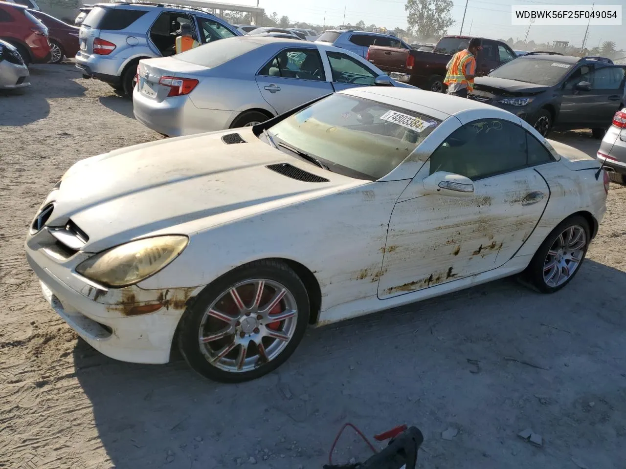 2005 Mercedes-Benz Slk 350 VIN: WDBWK56F25F049054 Lot: 74803384