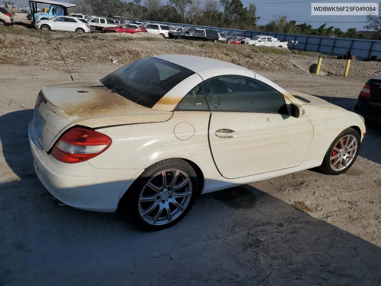 2005 Mercedes-Benz Slk 350 VIN: WDBWK56F25F049054 Lot: 74803384