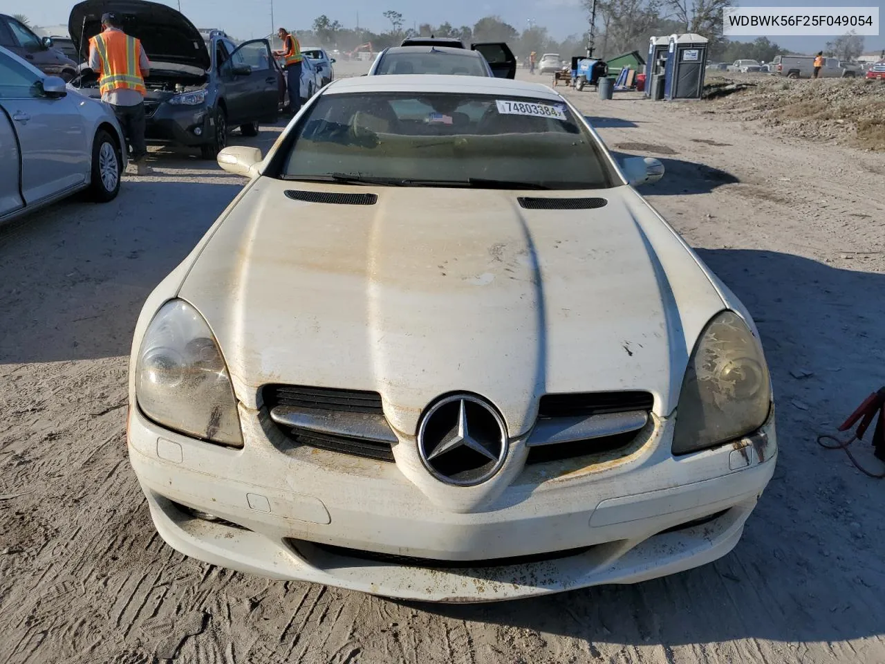 2005 Mercedes-Benz Slk 350 VIN: WDBWK56F25F049054 Lot: 74803384