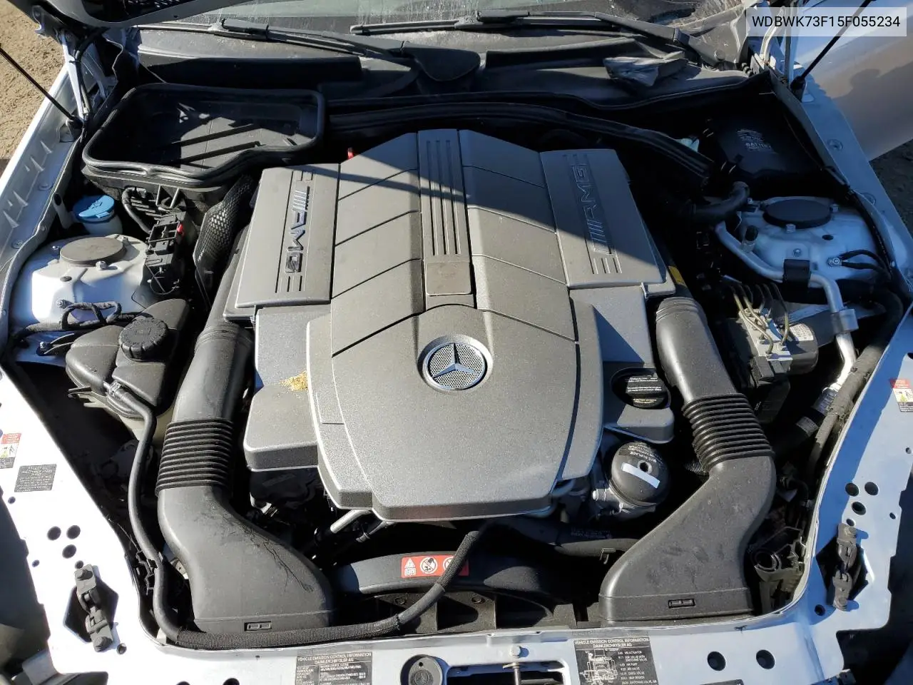 2005 Mercedes-Benz Slk 55 Amg VIN: WDBWK73F15F055234 Lot: 78701114
