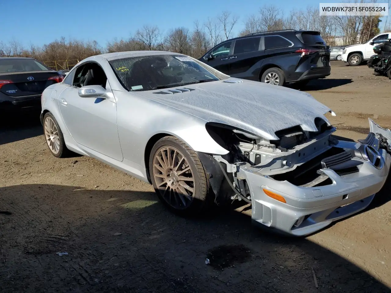 2005 Mercedes-Benz Slk 55 Amg VIN: WDBWK73F15F055234 Lot: 78701114