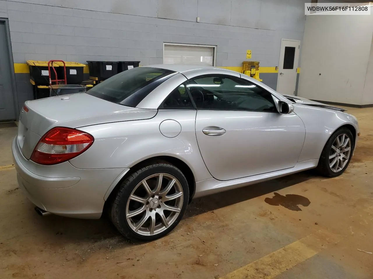 2006 Mercedes-Benz Slk 350 VIN: WDBWK56F16F112808 Lot: 41842935