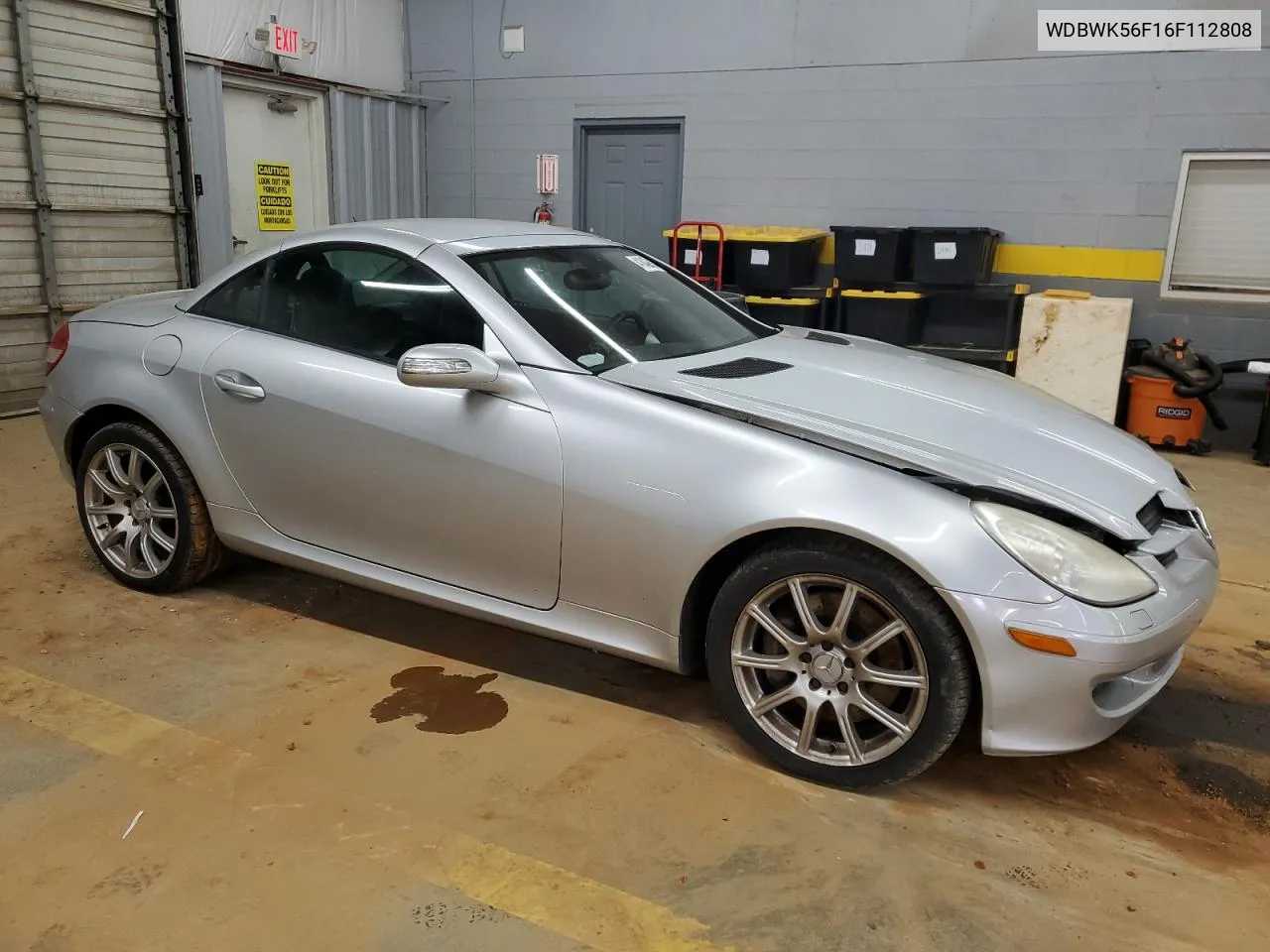 2006 Mercedes-Benz Slk 350 VIN: WDBWK56F16F112808 Lot: 41842935
