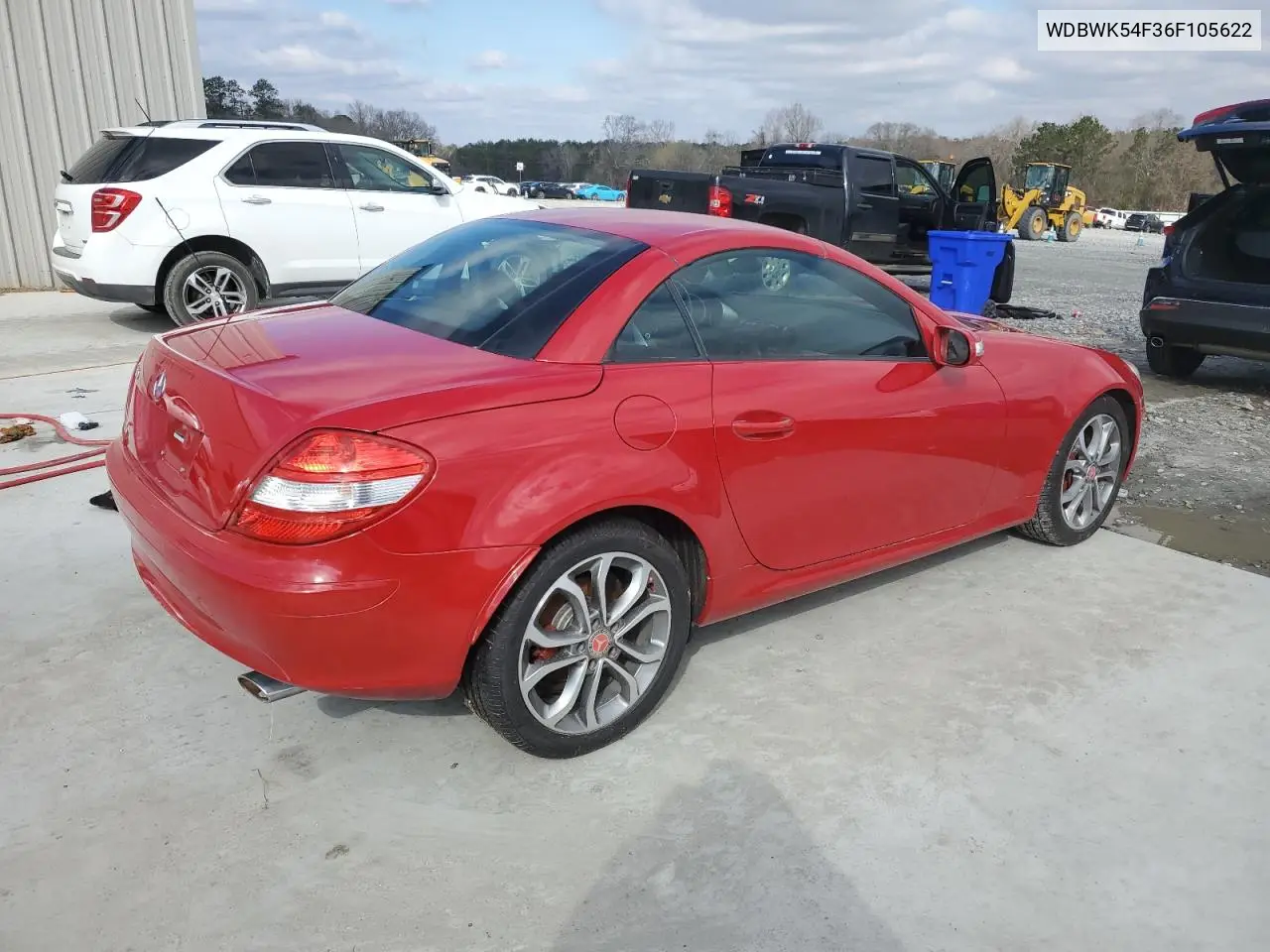 2006 Mercedes-Benz Slk 280 VIN: WDBWK54F36F105622 Lot: 45985165