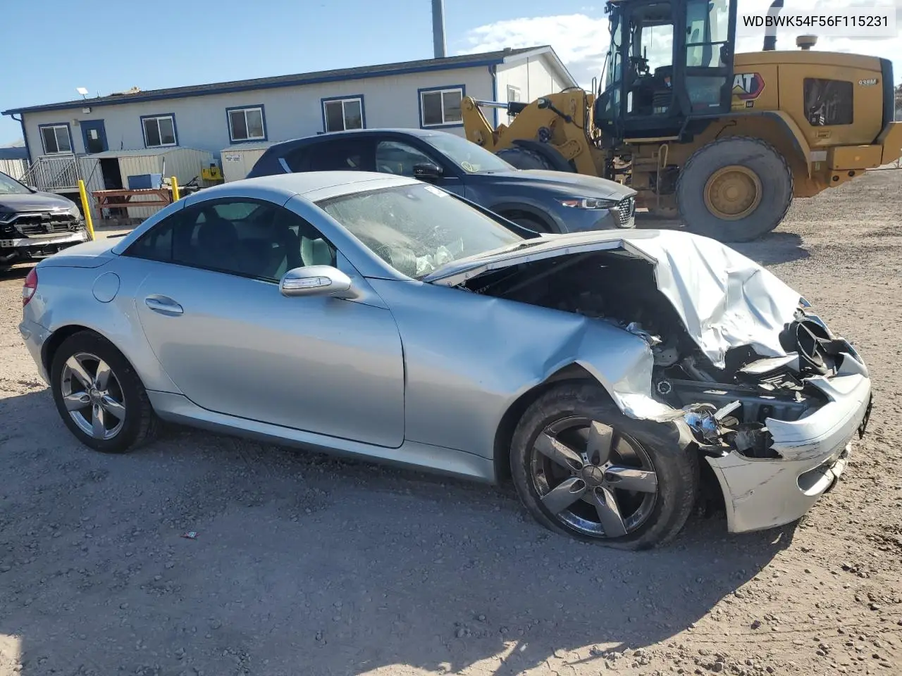 2006 Mercedes-Benz Slk 280 VIN: WDBWK54F56F115231 Lot: 52214905