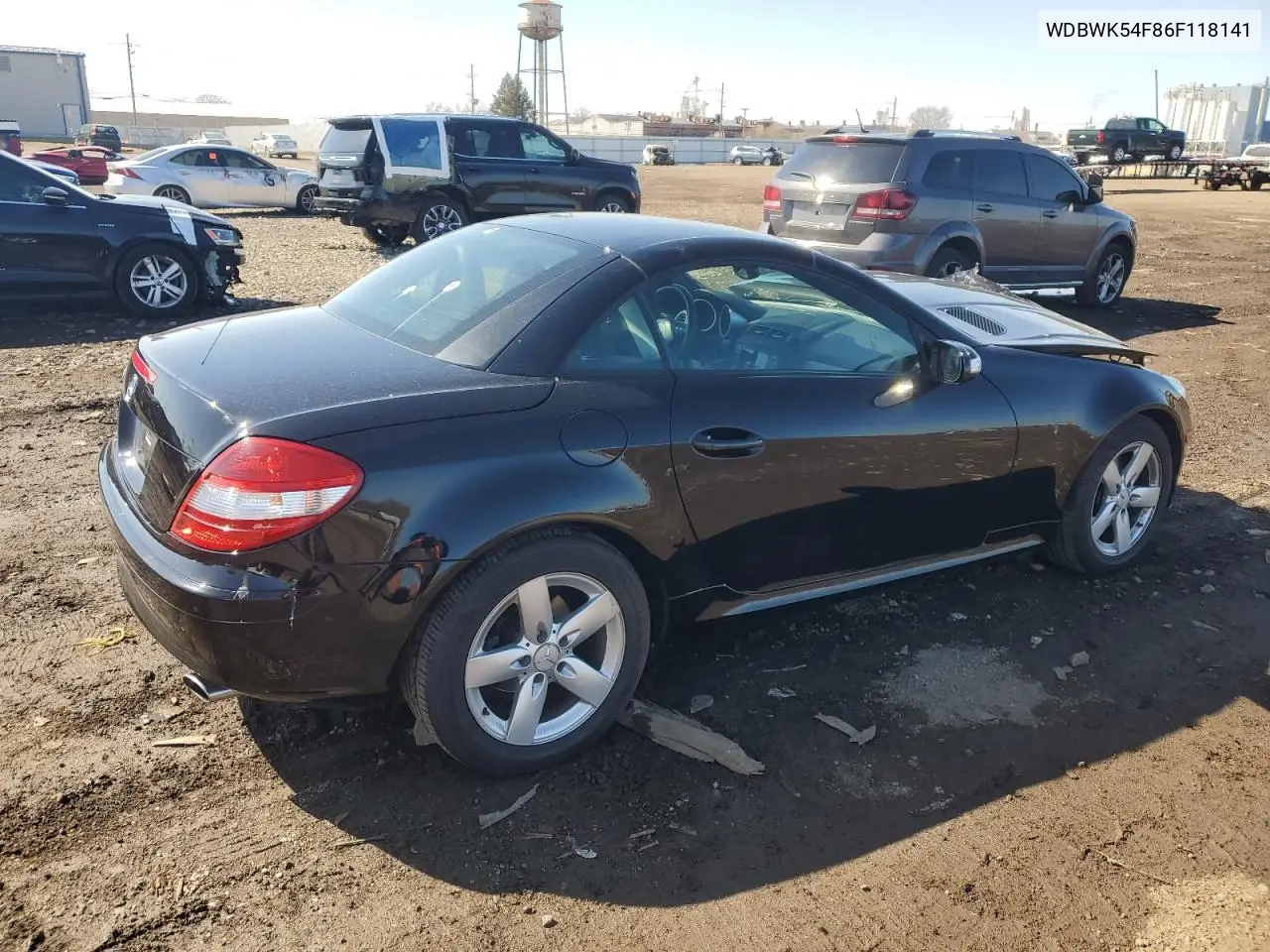2006 Mercedes-Benz Slk 280 VIN: WDBWK54F86F118141 Lot: 52296395