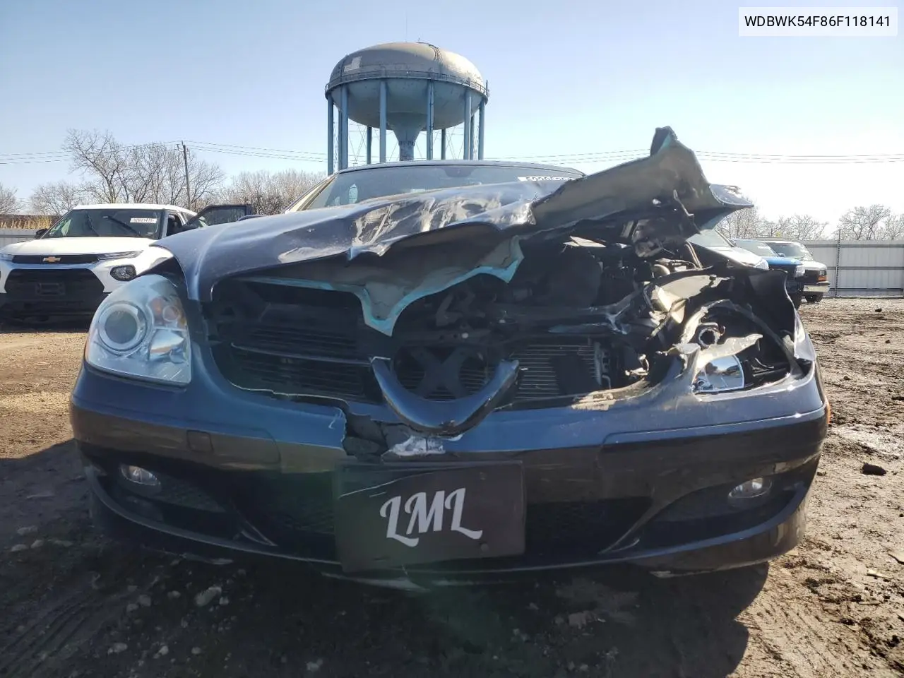 2006 Mercedes-Benz Slk 280 VIN: WDBWK54F86F118141 Lot: 52296395