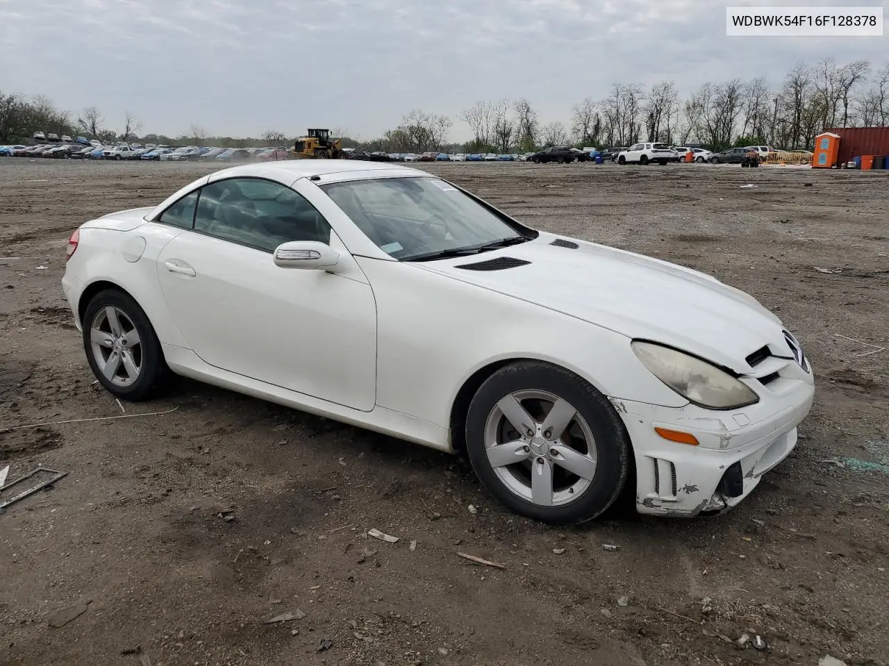 2006 Mercedes-Benz Slk 280 VIN: WDBWK54F16F128378 Lot: 53030415