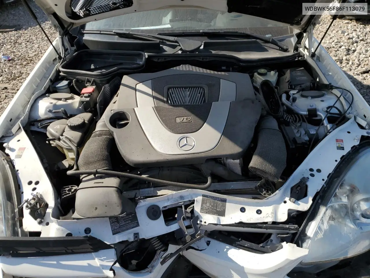 2006 Mercedes-Benz Slk 350 VIN: WDBWK56F86F113079 Lot: 53101905