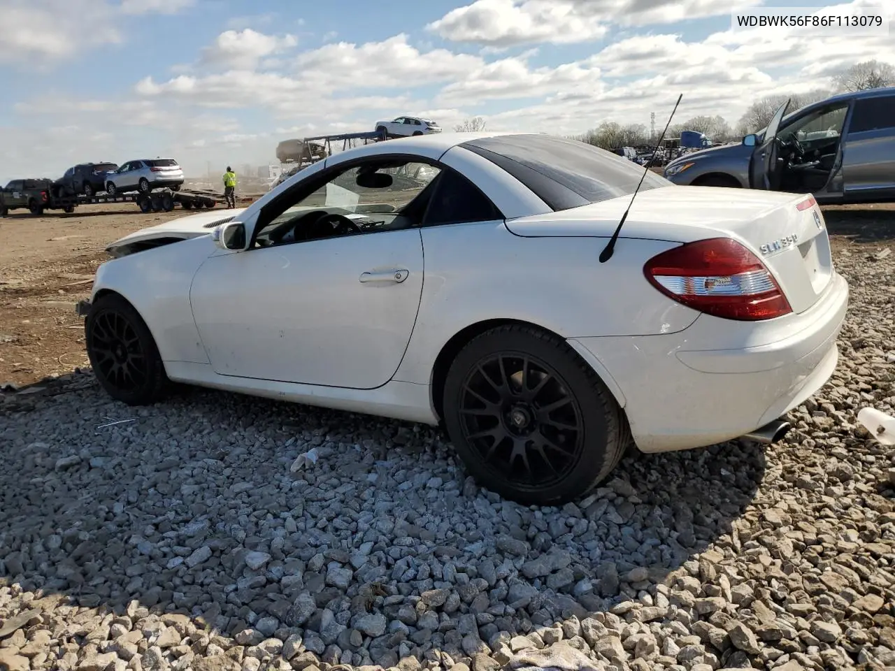 2006 Mercedes-Benz Slk 350 VIN: WDBWK56F86F113079 Lot: 53101905