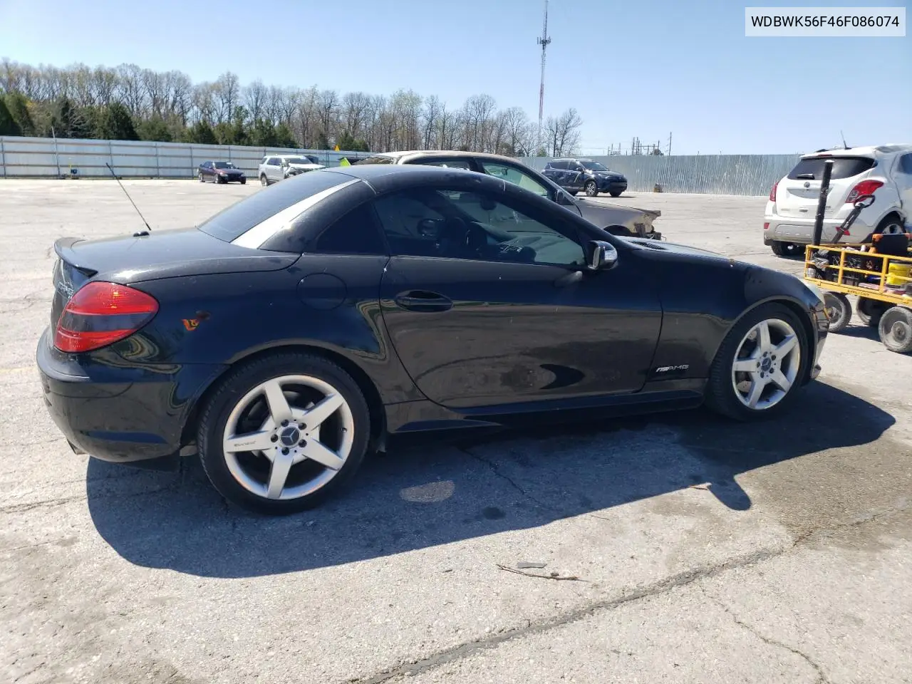 2006 Mercedes-Benz Slk 350 VIN: WDBWK56F46F086074 Lot: 53111195