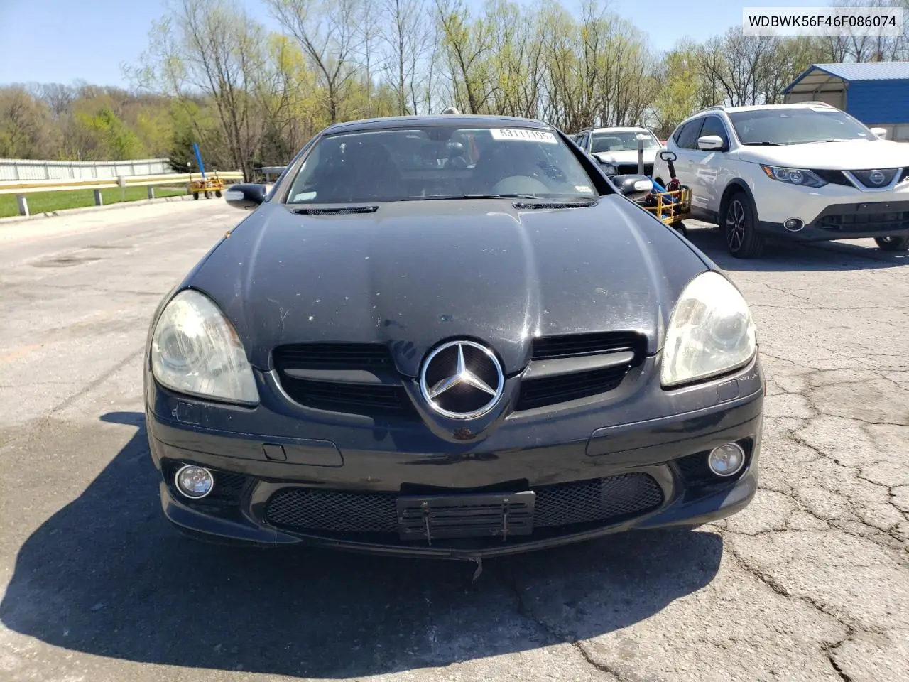 2006 Mercedes-Benz Slk 350 VIN: WDBWK56F46F086074 Lot: 53111195
