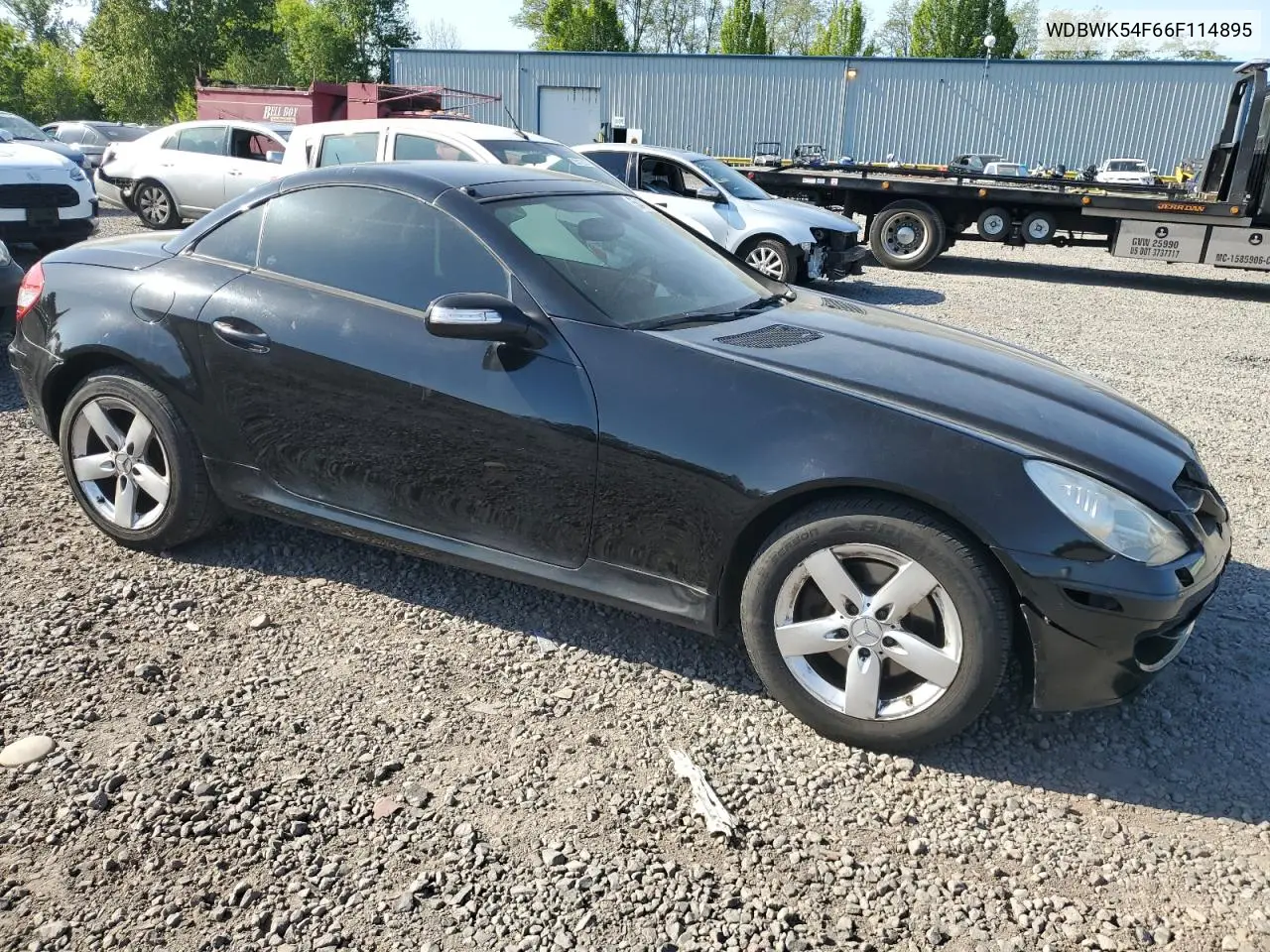 2006 Mercedes-Benz Slk 280 VIN: WDBWK54F66F114895 Lot: 55417885
