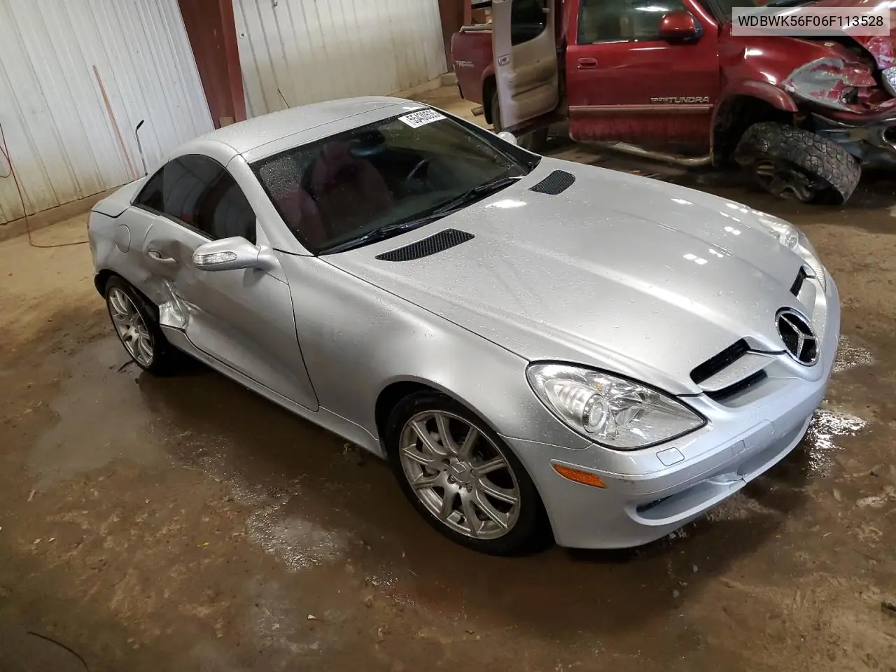2006 Mercedes-Benz Slk 350 VIN: WDBWK56F06F113528 Lot: 55430535