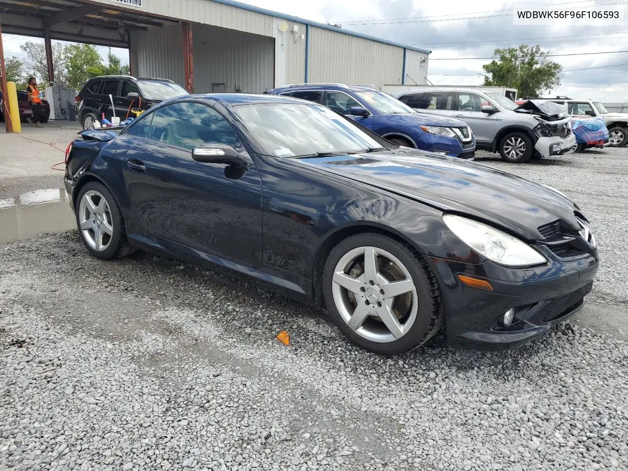 2006 Mercedes-Benz Slk 350 VIN: WDBWK56F96F106593 Lot: 57021645