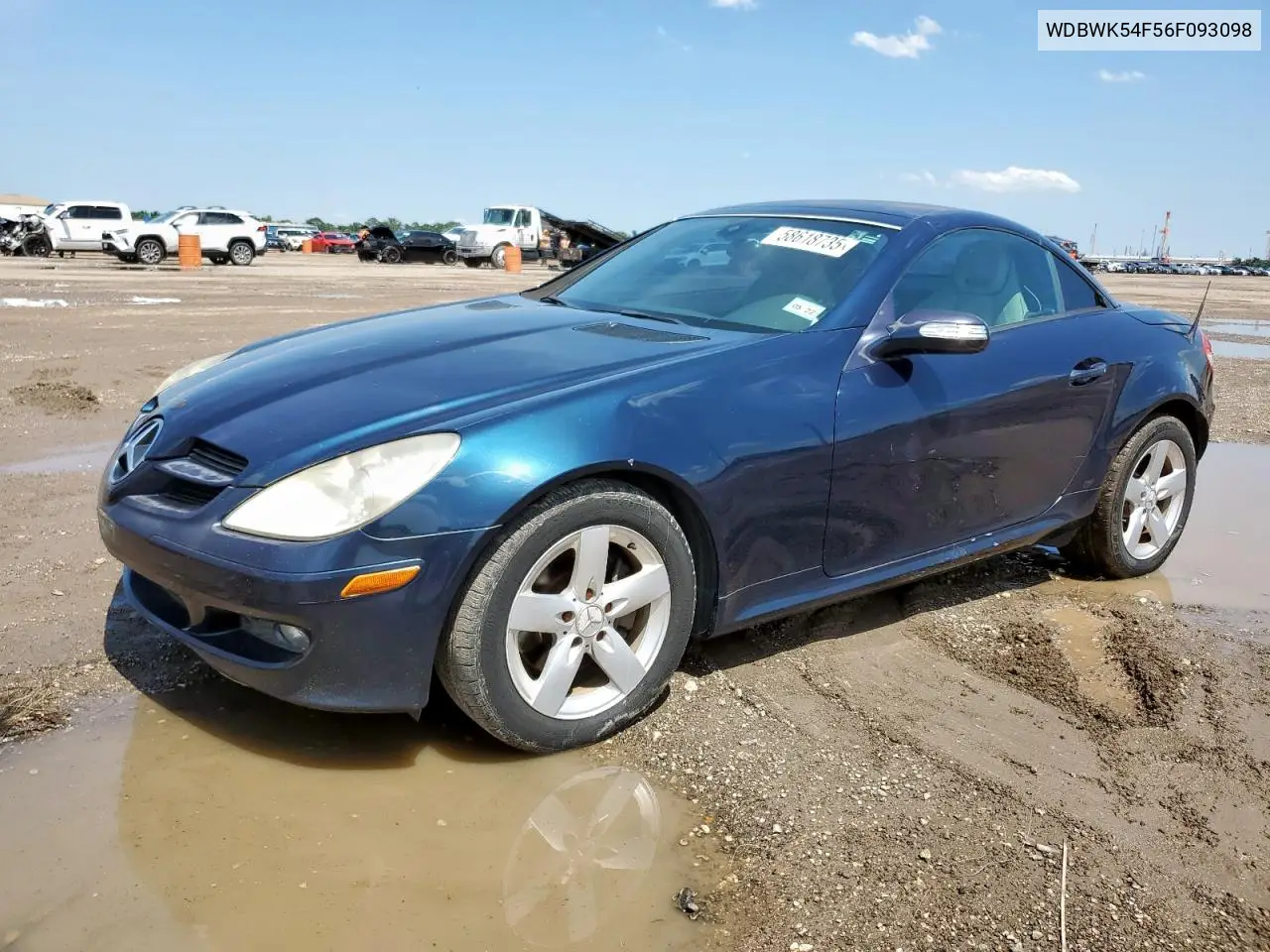 2006 Mercedes-Benz Slk 280 VIN: WDBWK54F56F093098 Lot: 58618735