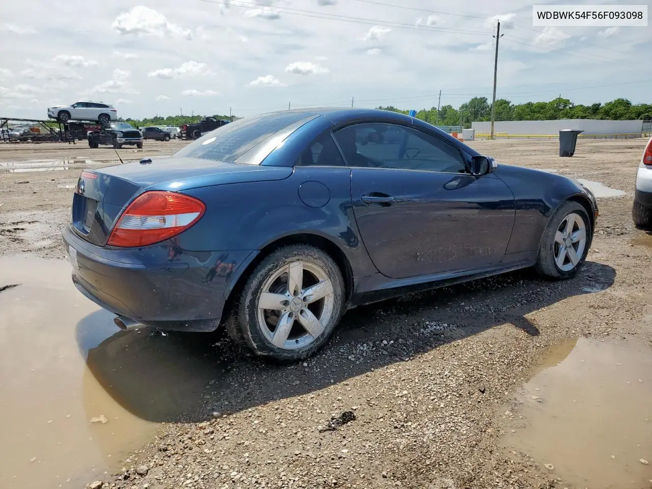 2006 Mercedes-Benz Slk 280 VIN: WDBWK54F56F093098 Lot: 58618735