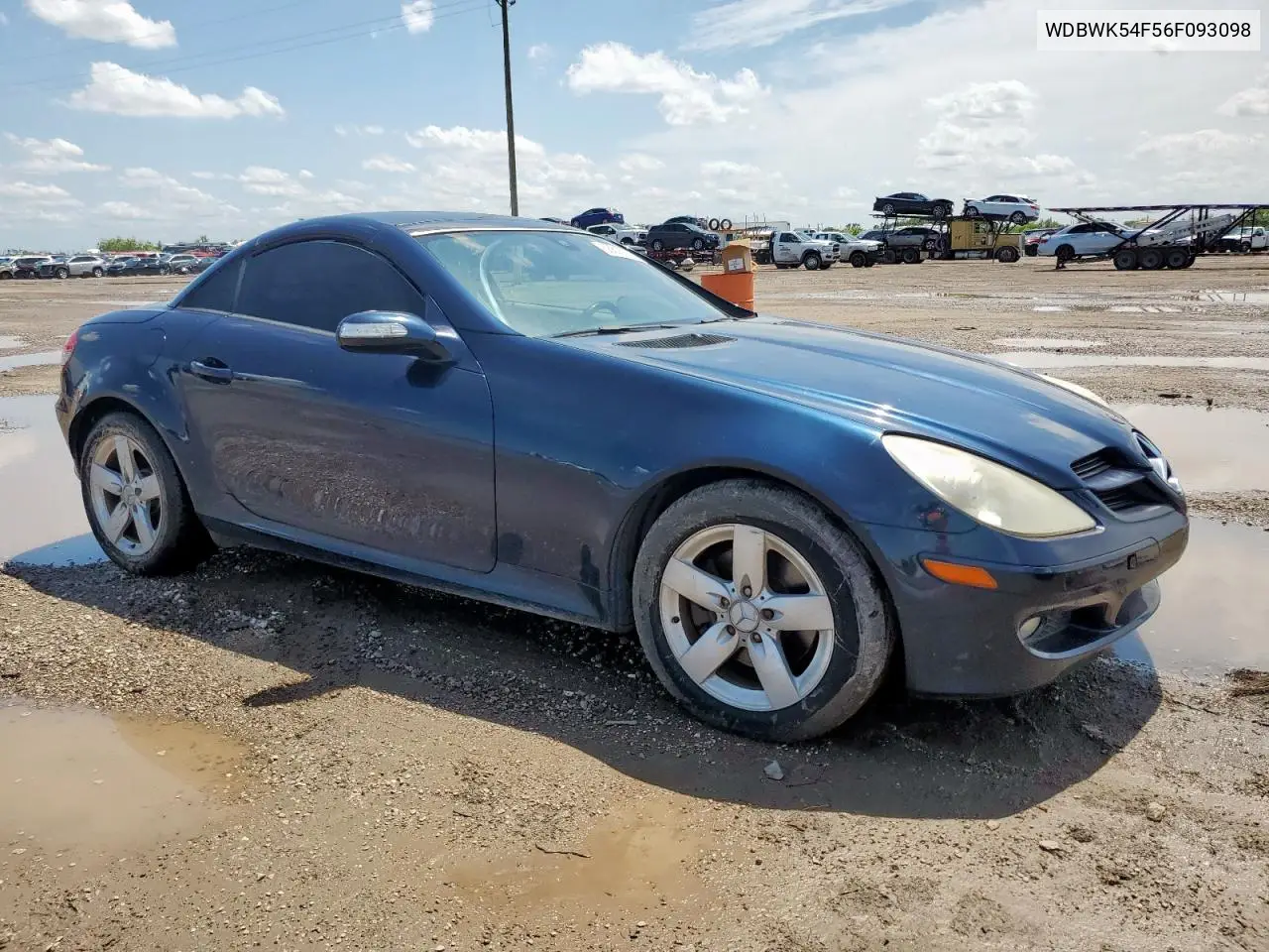 2006 Mercedes-Benz Slk 280 VIN: WDBWK54F56F093098 Lot: 58618735