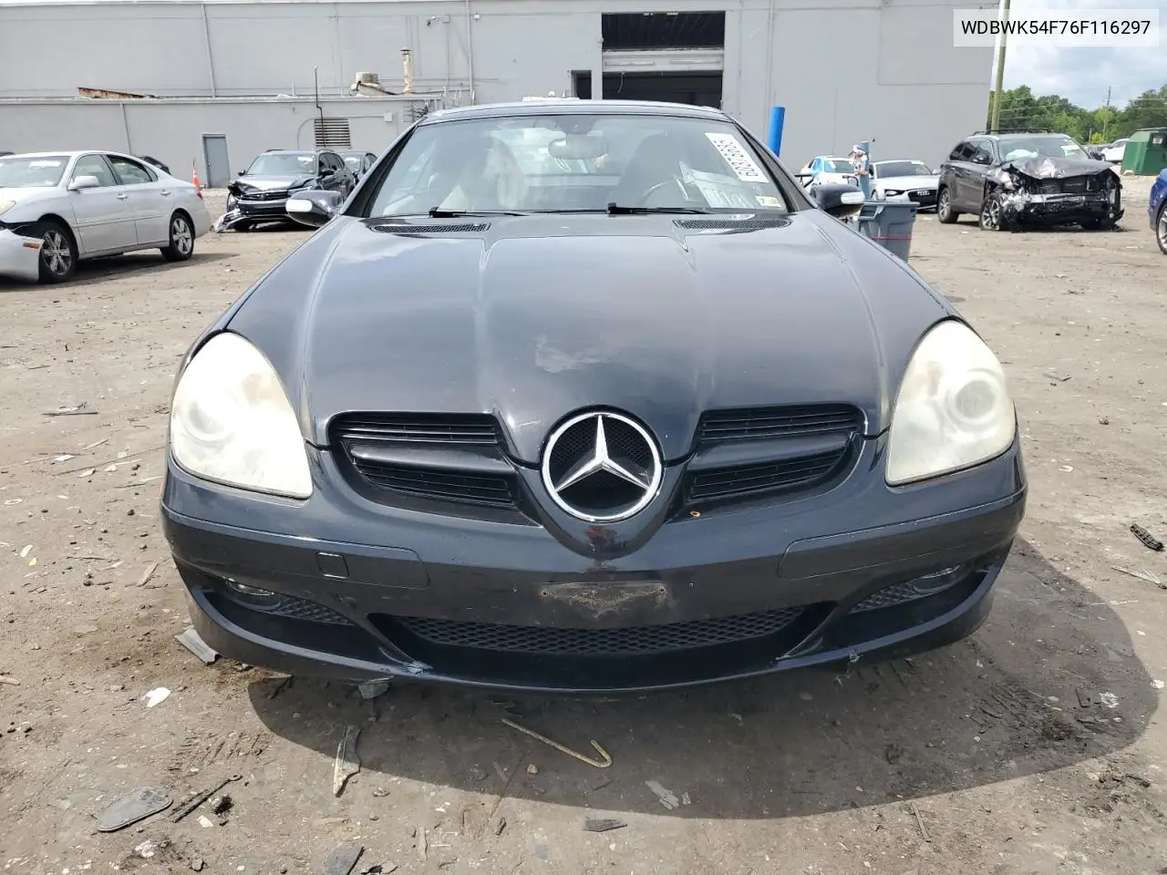 2006 Mercedes-Benz Slk 280 VIN: WDBWK54F76F116297 Lot: 60378685
