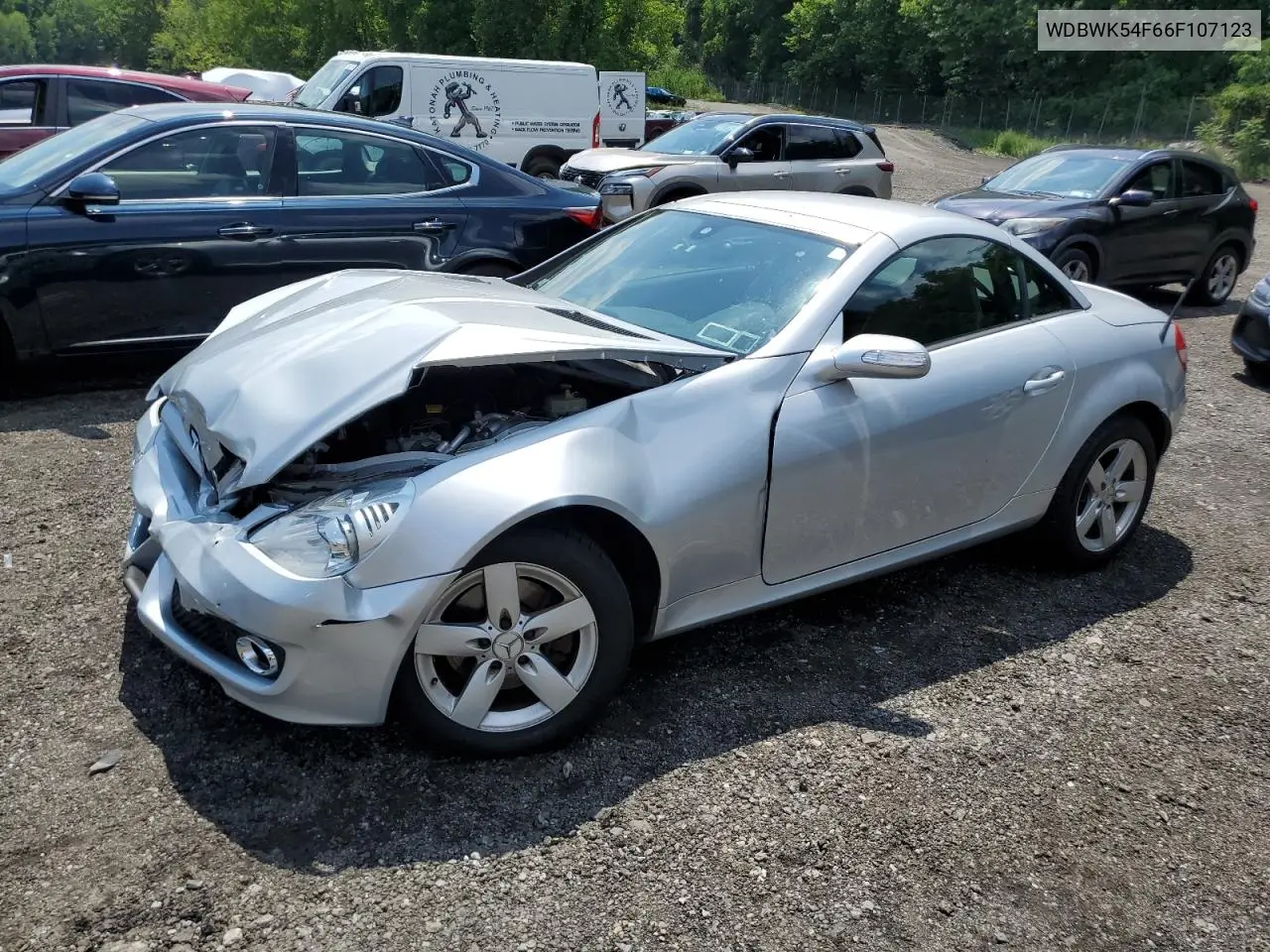 2006 Mercedes-Benz Slk 280 VIN: WDBWK54F66F107123 Lot: 62306965