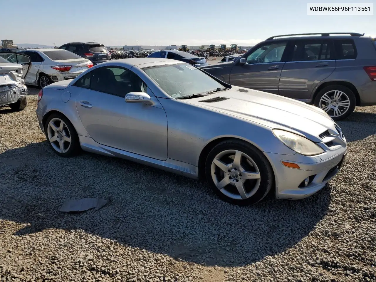 2006 Mercedes-Benz Slk 350 VIN: WDBWK56F96F113561 Lot: 63230525