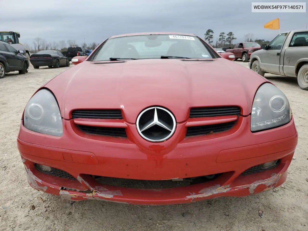 2007 Mercedes-Benz Slk 280 VIN: WDBWK54F97F140571 Lot: 46178715