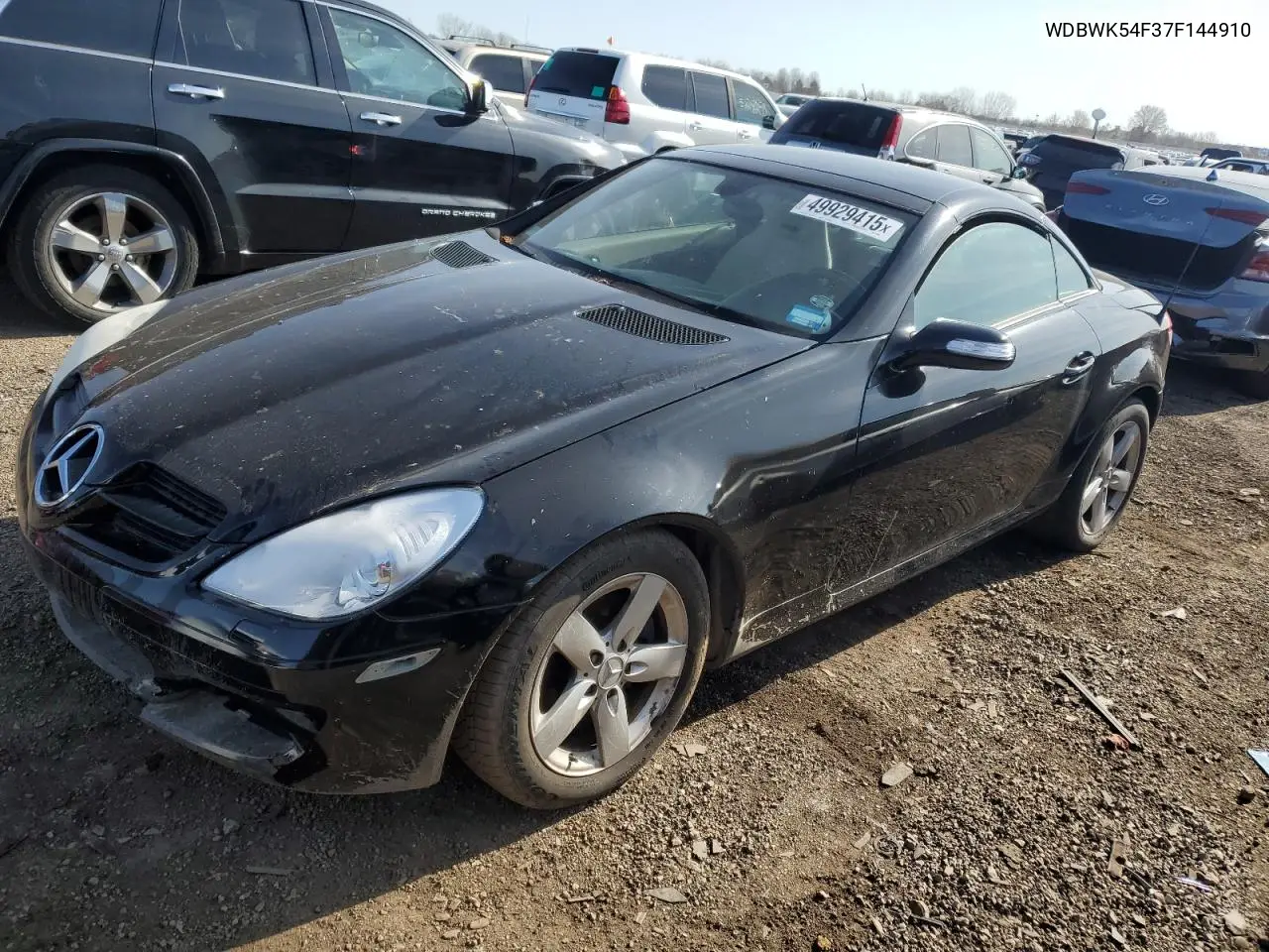 2007 Mercedes-Benz Slk 280 VIN: WDBWK54F37F144910 Lot: 49929415