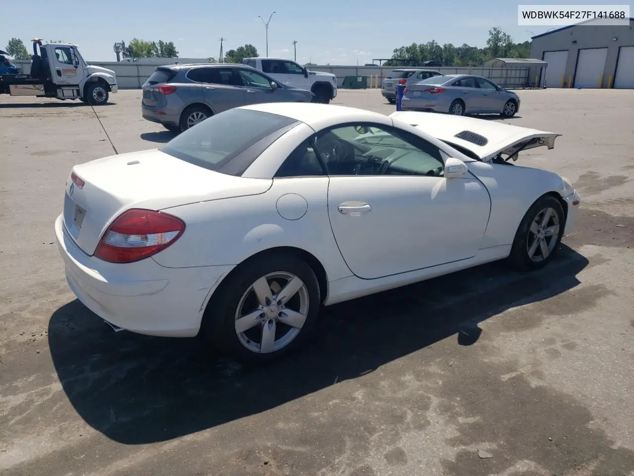 2007 Mercedes-Benz Slk 280 VIN: WDBWK54F27F141688 Lot: 54943535