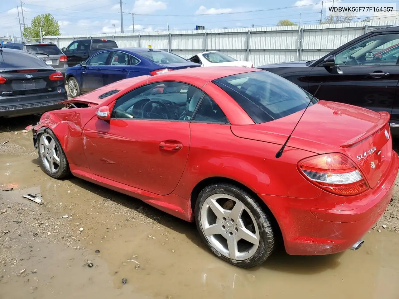 2007 Mercedes-Benz Slk 350 VIN: WDBWK56F77F164557 Lot: 55345185