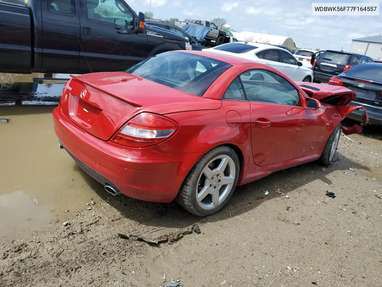 2007 Mercedes-Benz Slk 350 VIN: WDBWK56F77F164557 Lot: 55345185
