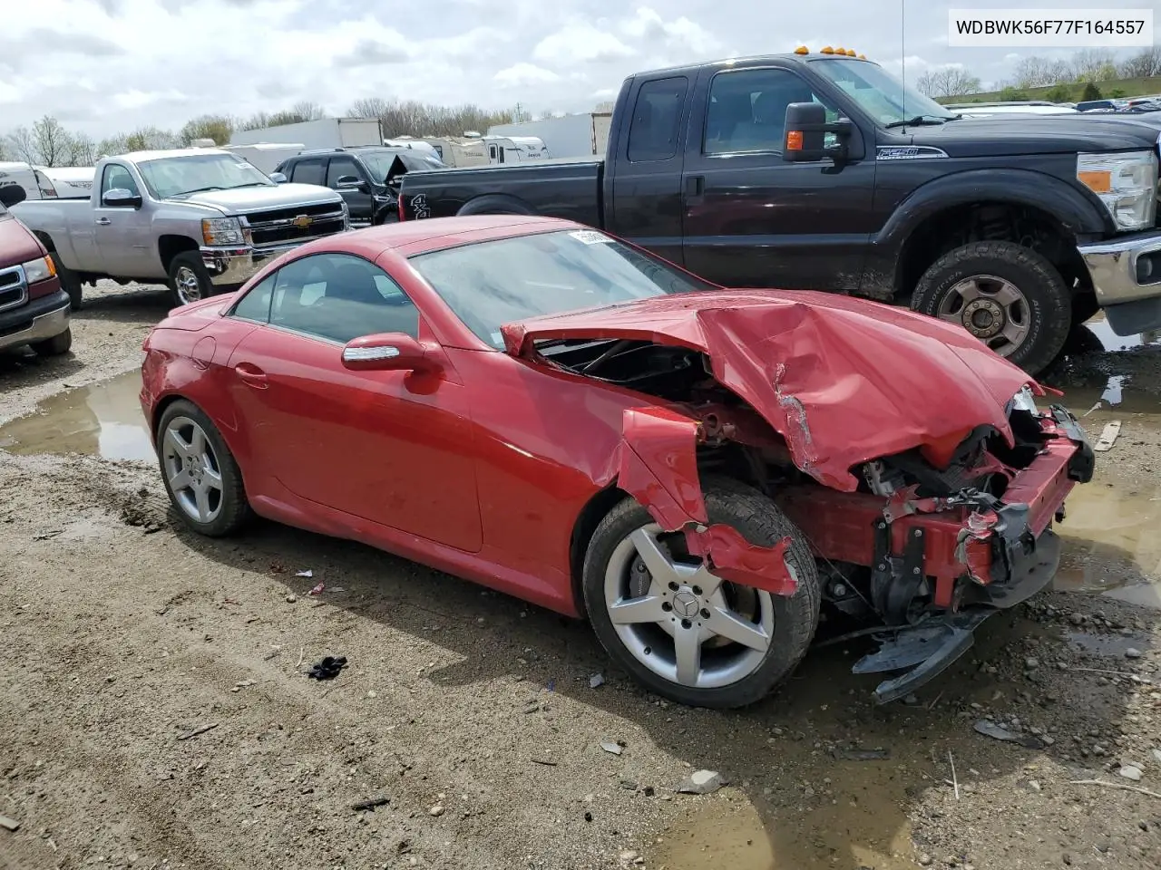 2007 Mercedes-Benz Slk 350 VIN: WDBWK56F77F164557 Lot: 55345185
