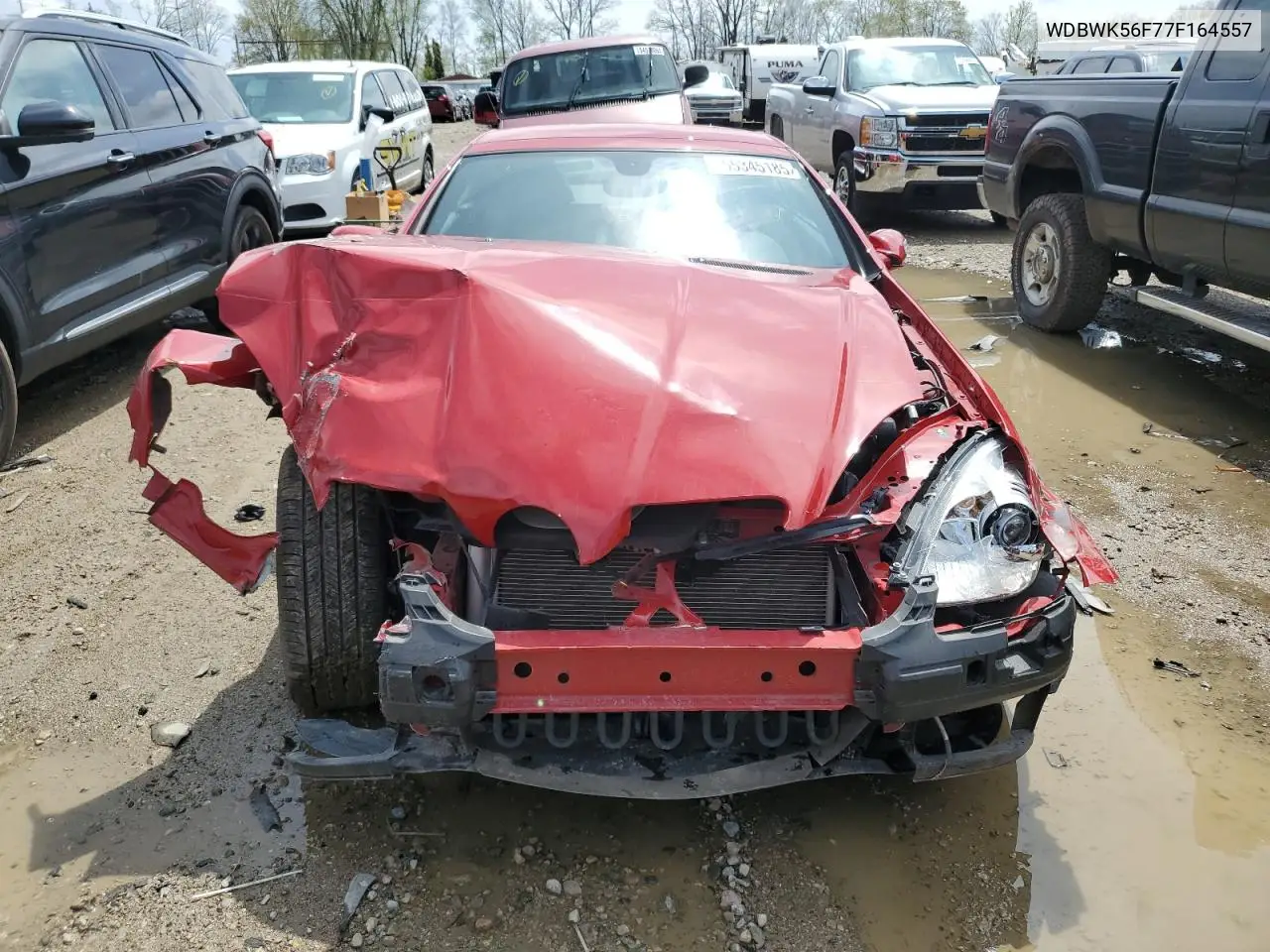 2007 Mercedes-Benz Slk 350 VIN: WDBWK56F77F164557 Lot: 55345185