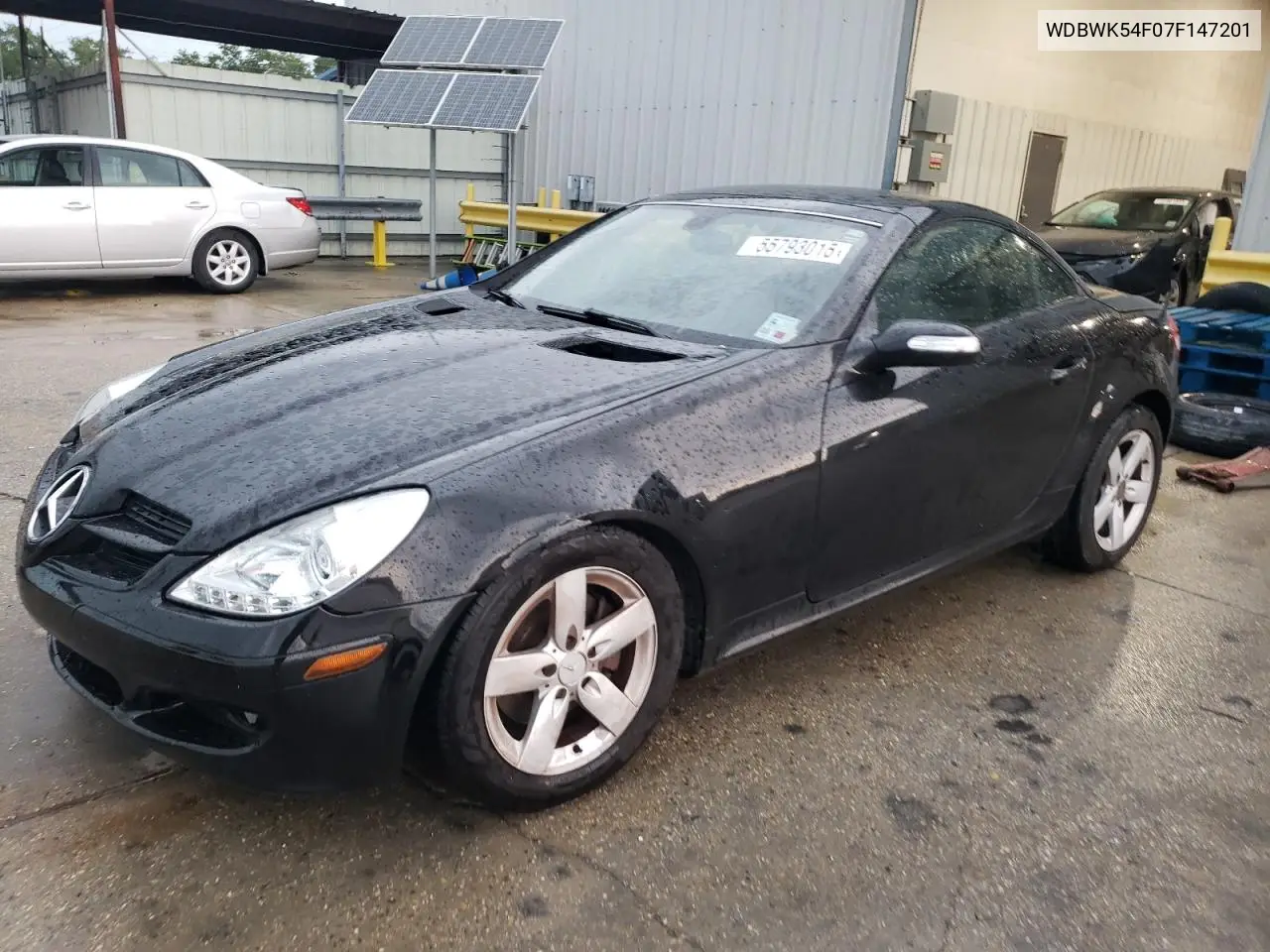 2007 Mercedes-Benz Slk 280 VIN: WDBWK54F07F147201 Lot: 55793015