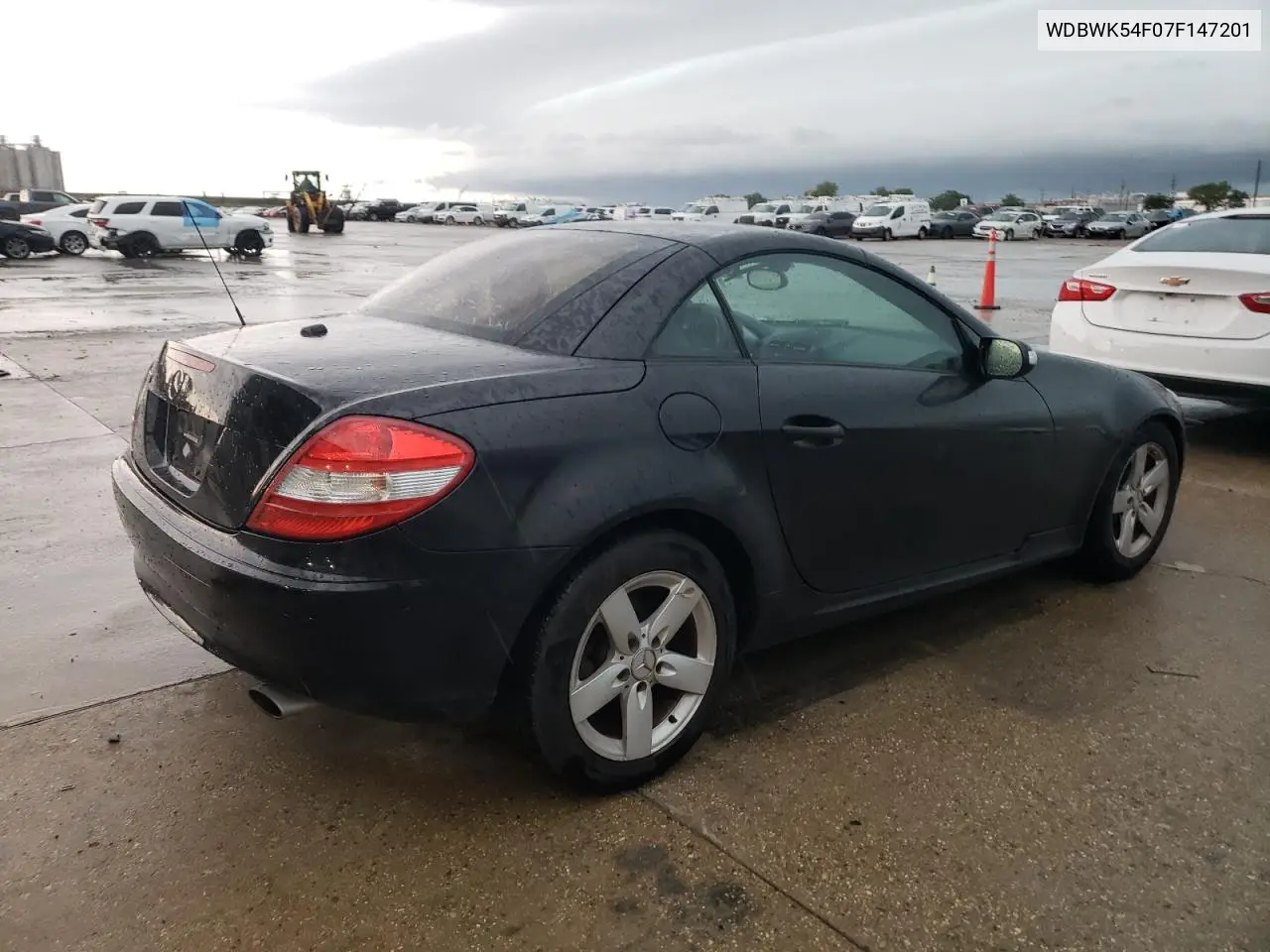 2007 Mercedes-Benz Slk 280 VIN: WDBWK54F07F147201 Lot: 55793015