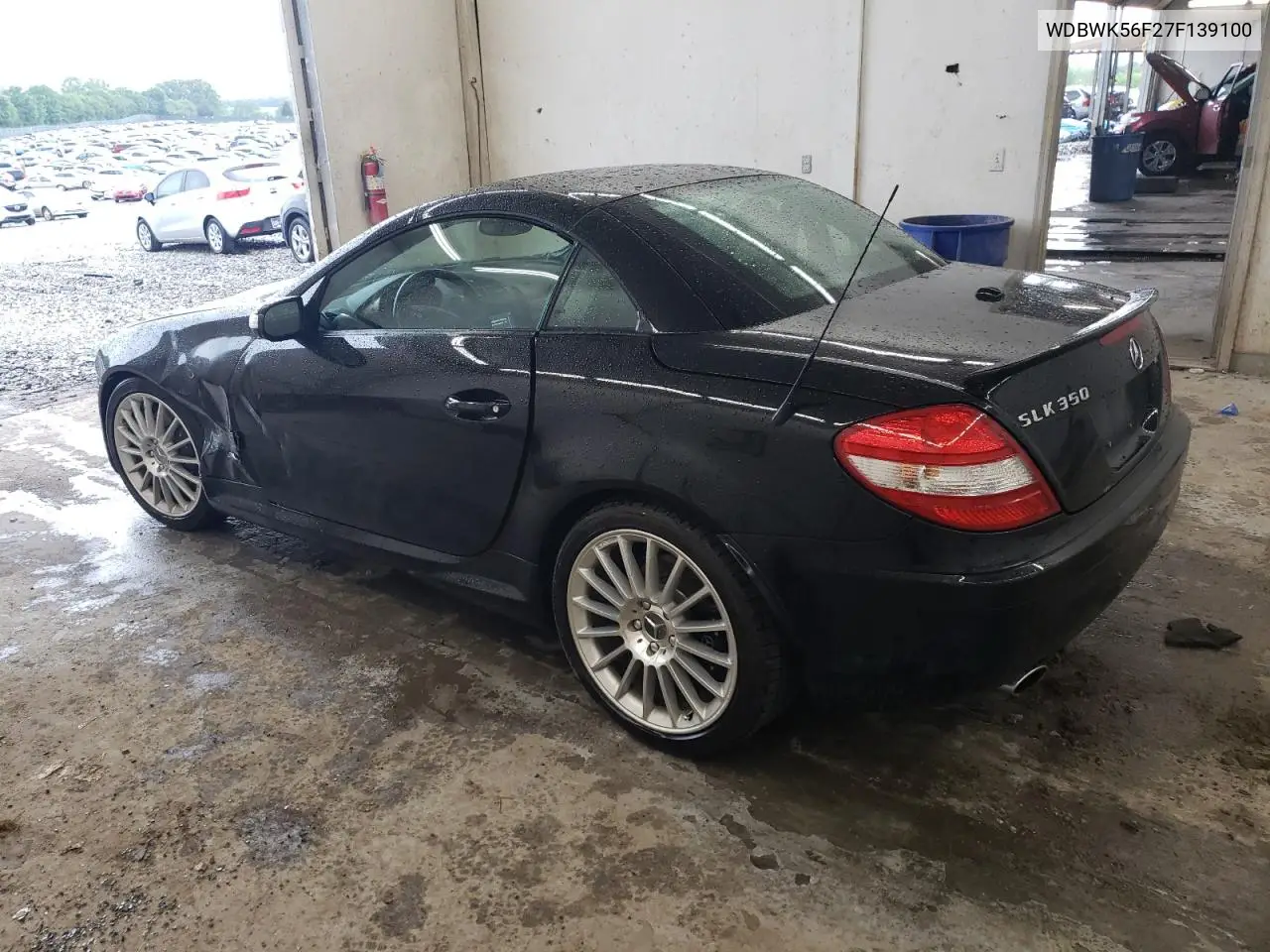 2007 Mercedes-Benz Slk 350 VIN: WDBWK56F27F139100 Lot: 56572975