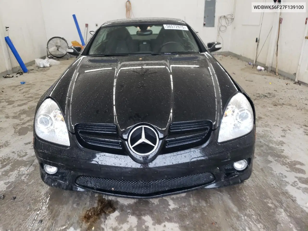 2007 Mercedes-Benz Slk 350 VIN: WDBWK56F27F139100 Lot: 56572975