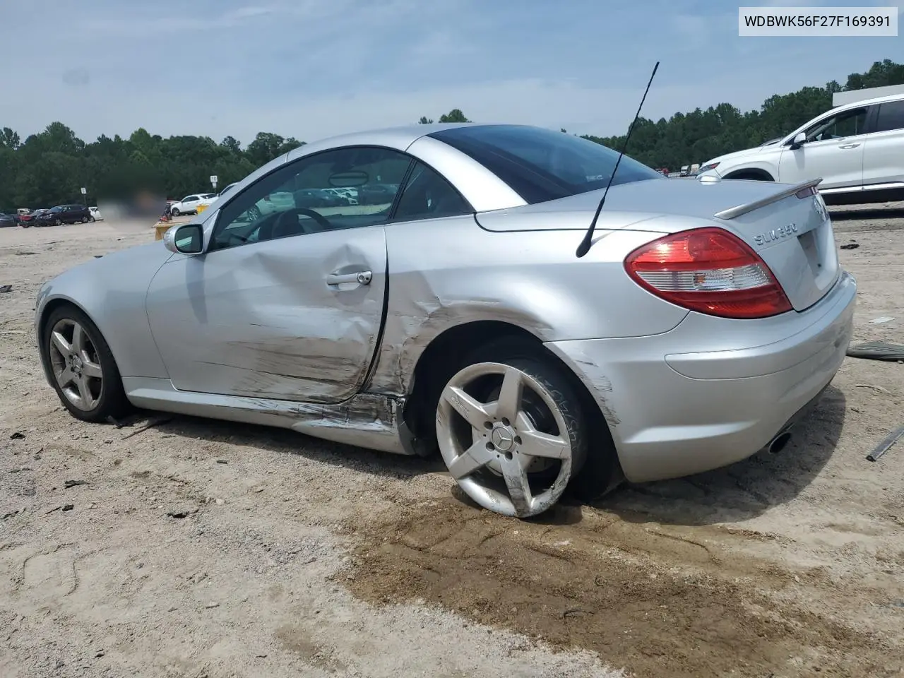 2007 Mercedes-Benz Slk 350 VIN: WDBWK56F27F169391 Lot: 60407435