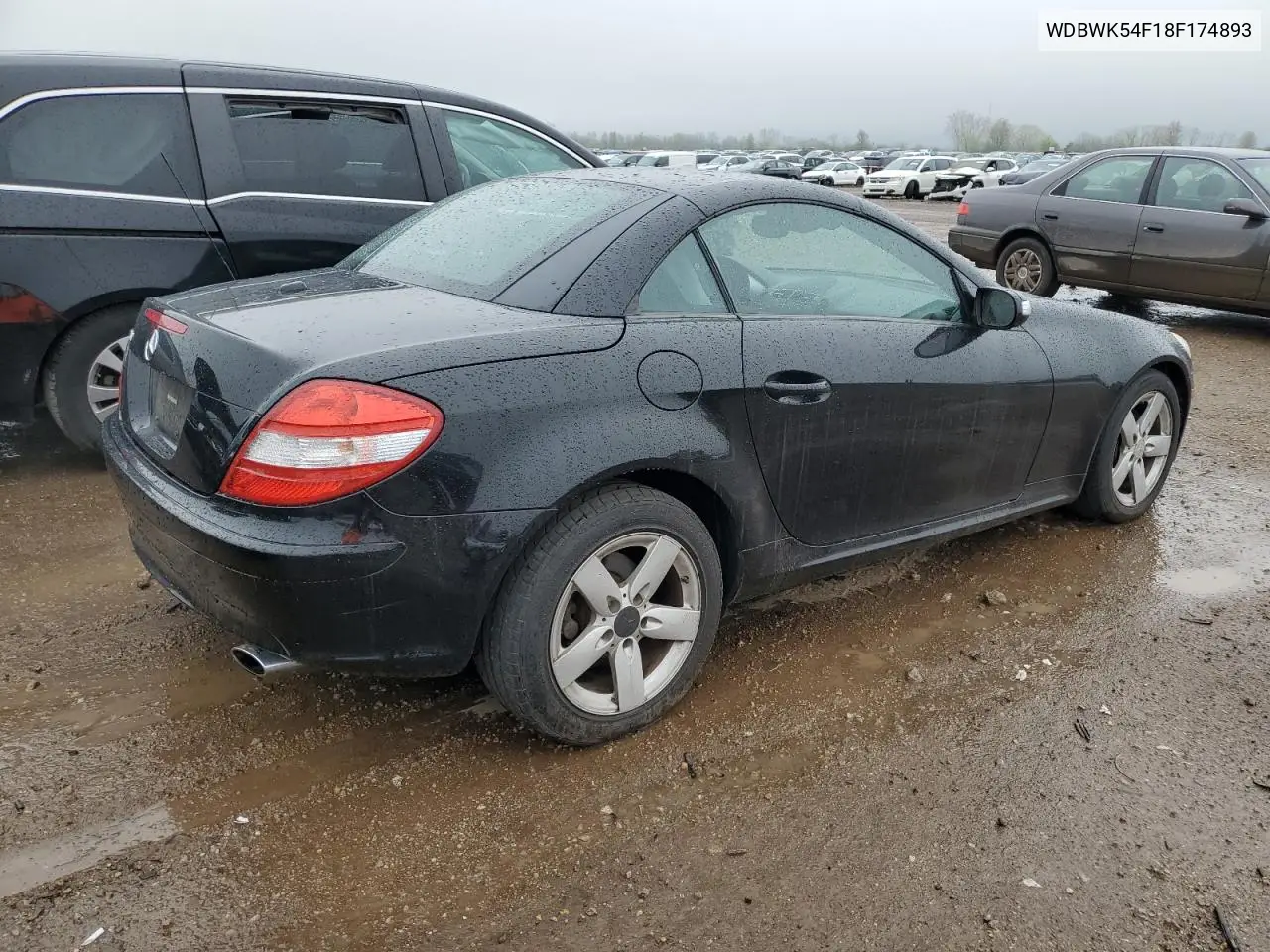 2008 Mercedes-Benz Slk 280 VIN: WDBWK54F18F174893 Lot: 53960075
