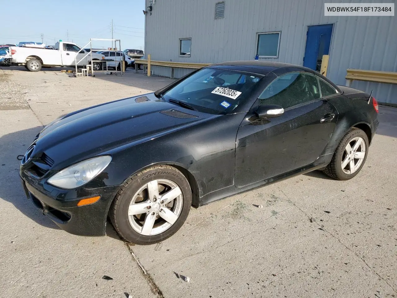 2008 Mercedes-Benz Slk 280 VIN: WDBWK54F18F173484 Lot: 57262035