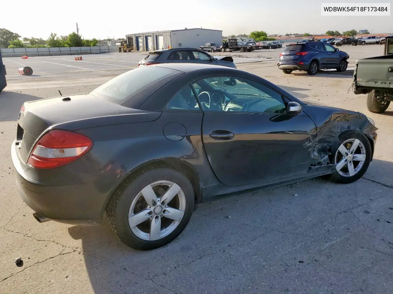 2008 Mercedes-Benz Slk 280 VIN: WDBWK54F18F173484 Lot: 57262035