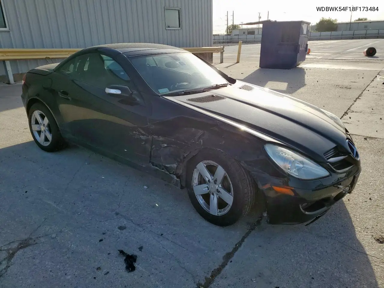 2008 Mercedes-Benz Slk 280 VIN: WDBWK54F18F173484 Lot: 57262035