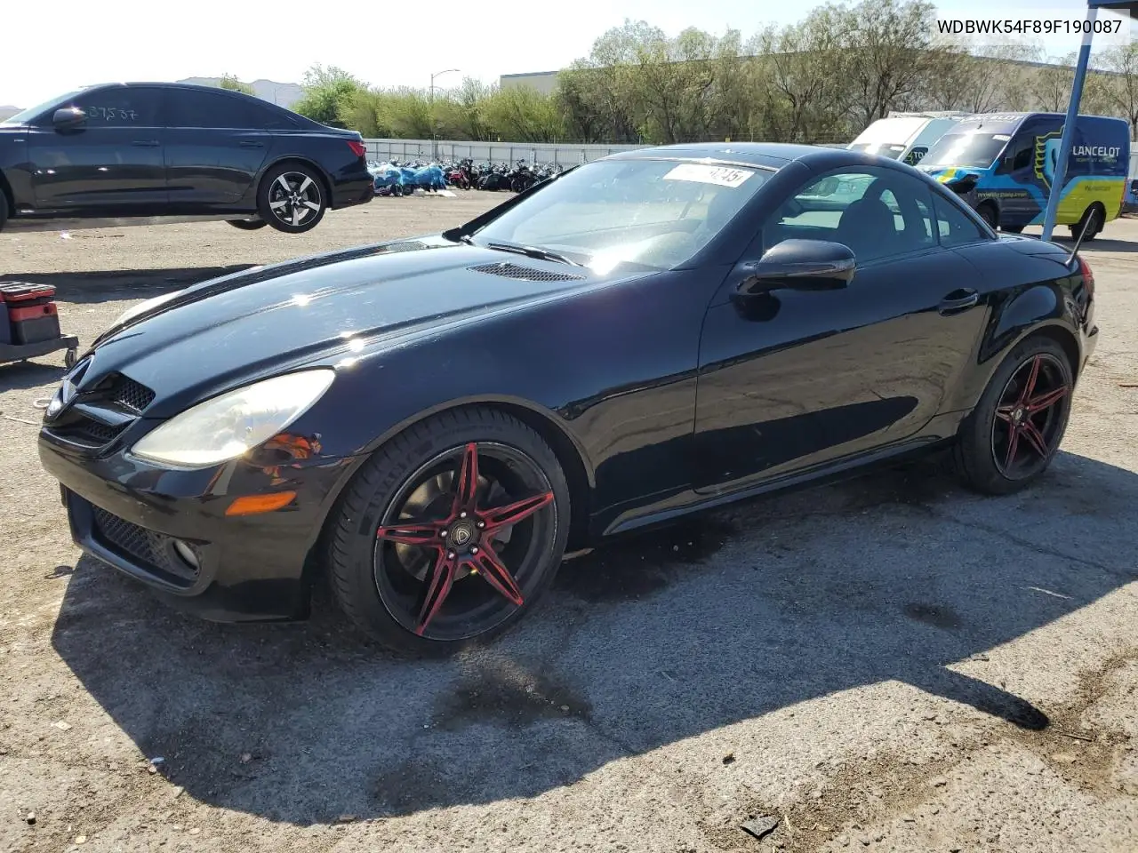 2009 Mercedes-Benz Slk 300 VIN: WDBWK54F89F190087 Lot: 59979245