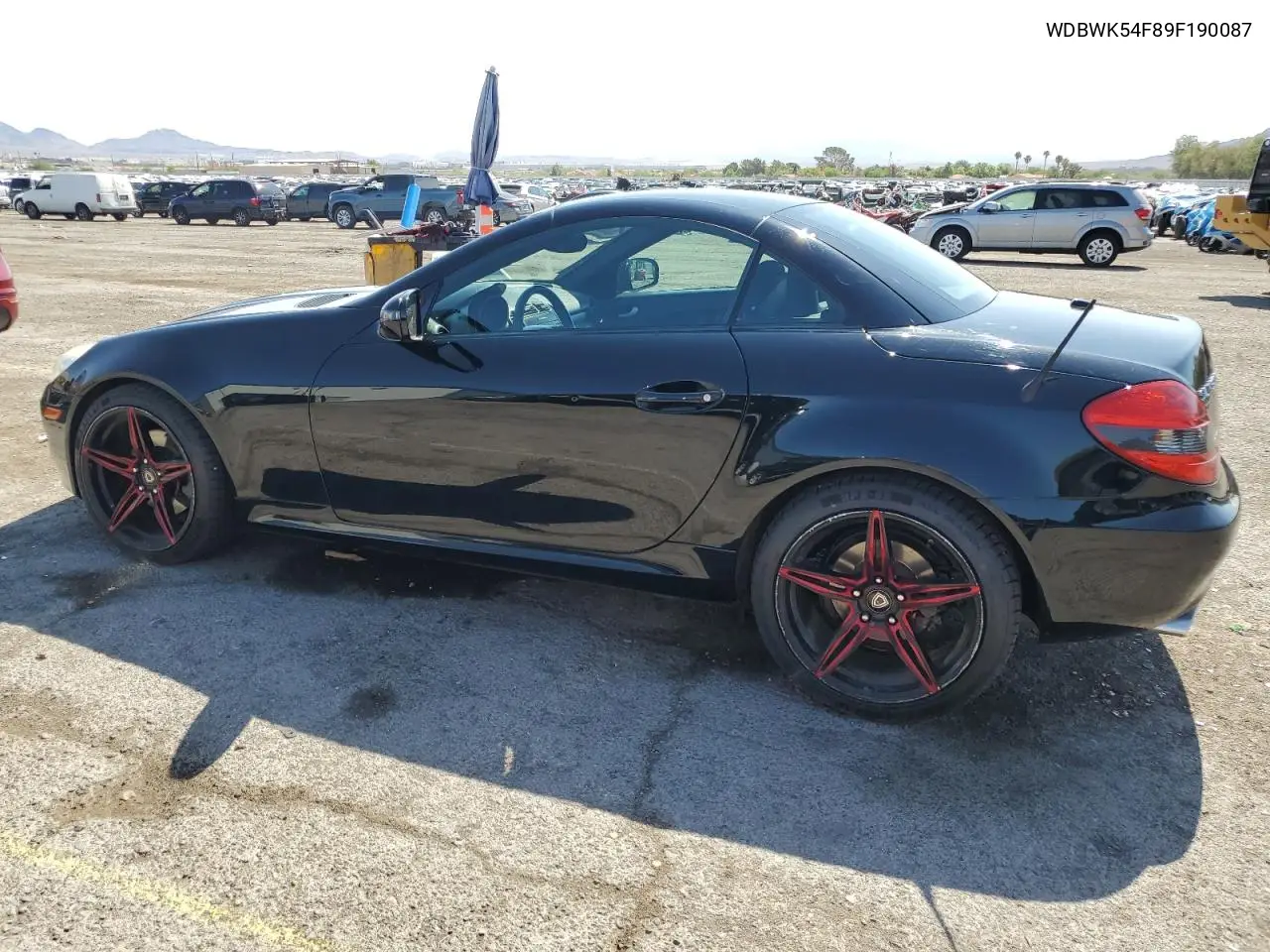 2009 Mercedes-Benz Slk 300 VIN: WDBWK54F89F190087 Lot: 59979245