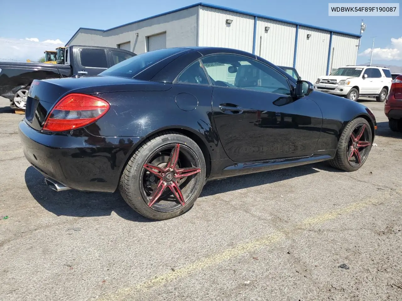 2009 Mercedes-Benz Slk 300 VIN: WDBWK54F89F190087 Lot: 59979245