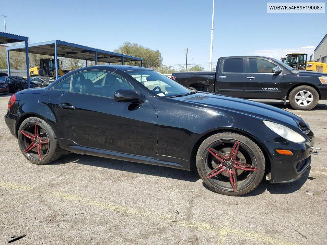 2009 Mercedes-Benz Slk 300 VIN: WDBWK54F89F190087 Lot: 59979245