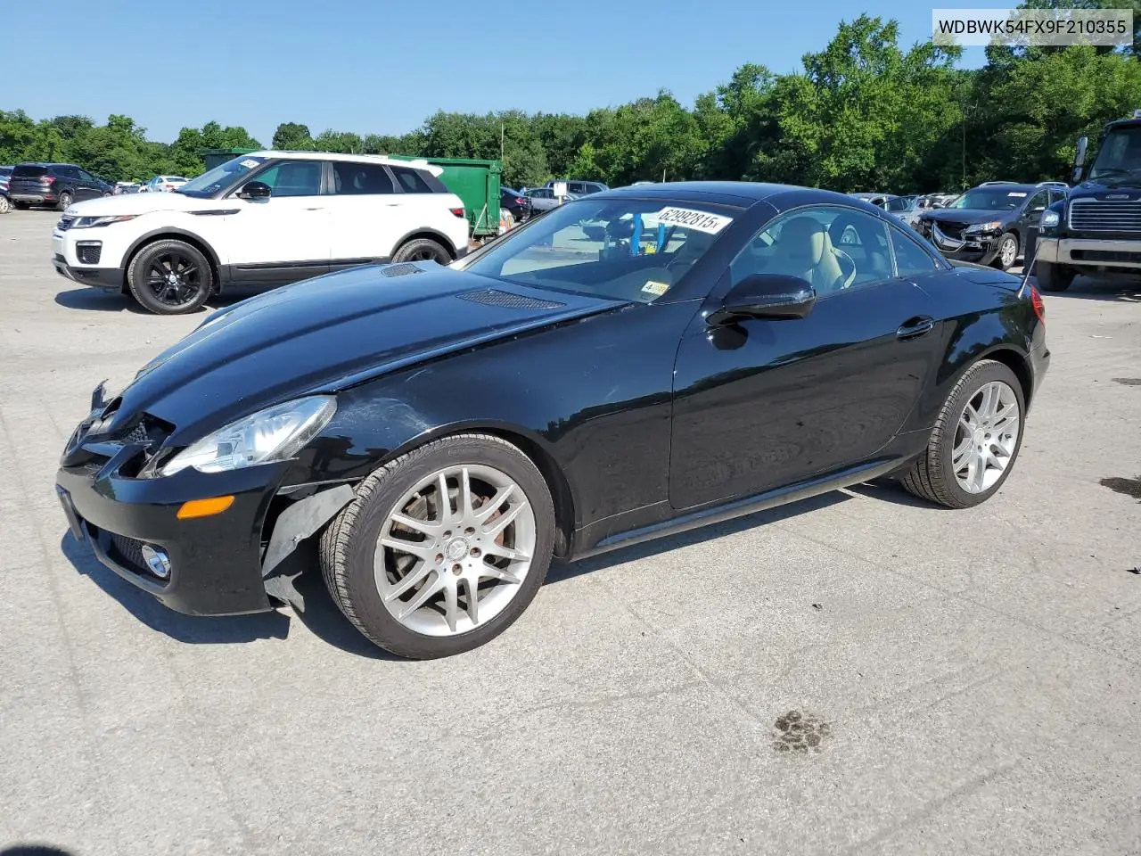 2009 Mercedes-Benz Slk 300 VIN: WDBWK54FX9F210355 Lot: 62992815