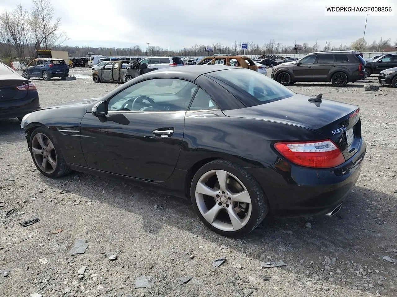 2012 Mercedes-Benz Slk 350 VIN: WDDPK5HA6CF008856 Lot: 48334515