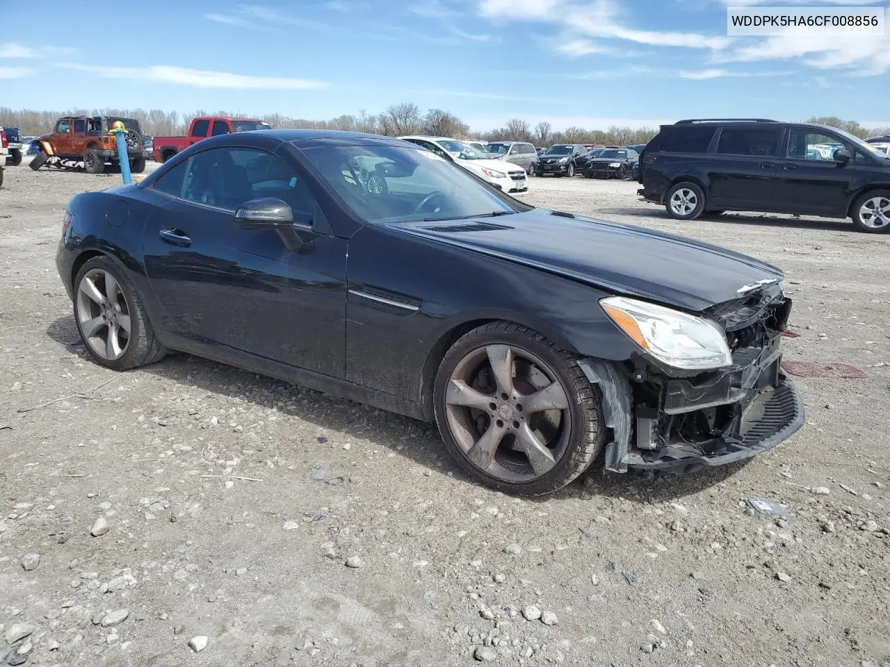 2012 Mercedes-Benz Slk 350 VIN: WDDPK5HA6CF008856 Lot: 48334515