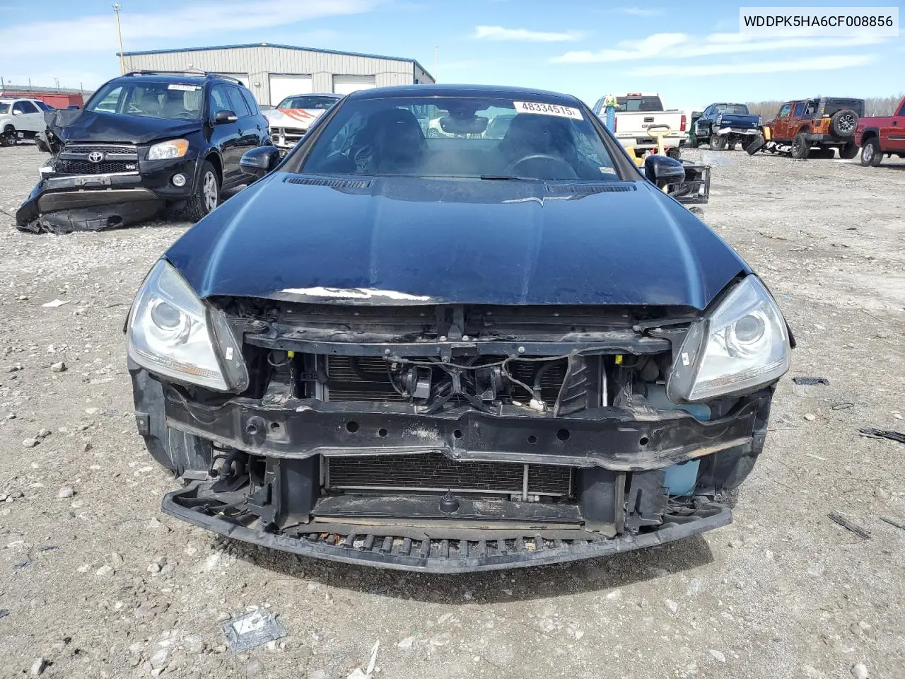 2012 Mercedes-Benz Slk 350 VIN: WDDPK5HA6CF008856 Lot: 48334515